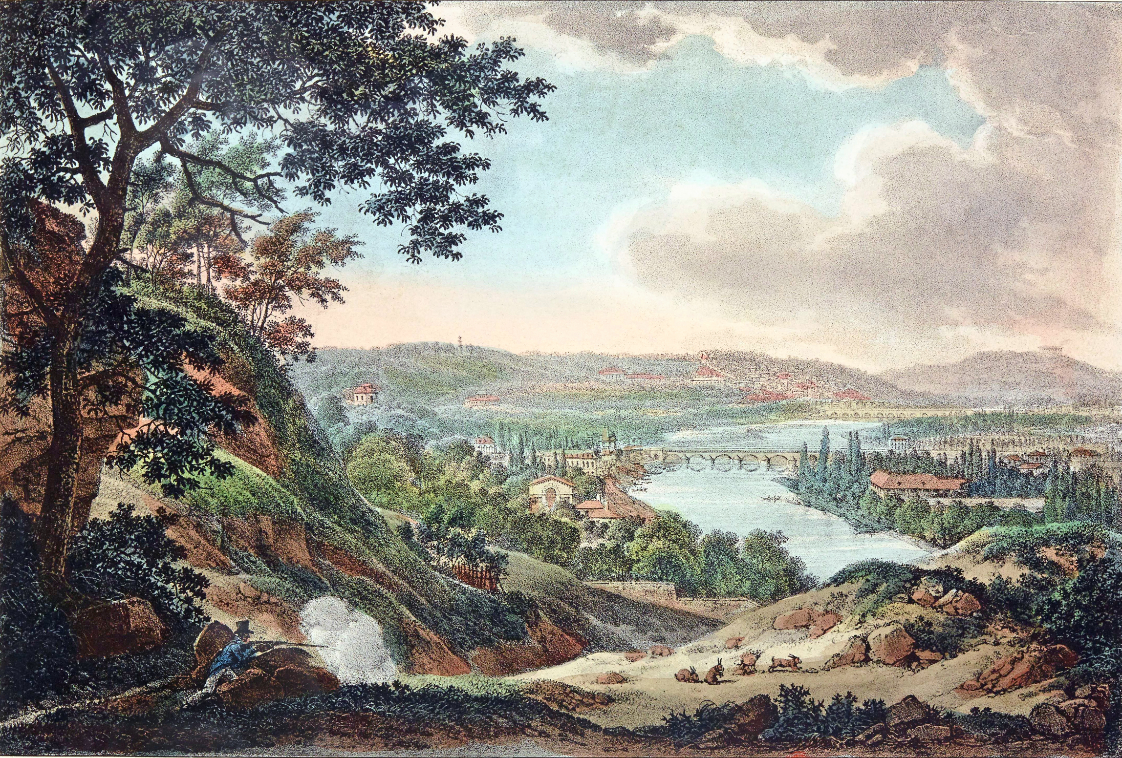 Bacler d'Albe - Vue des coteaux de Sèvres et de Saint-Cloud 2
