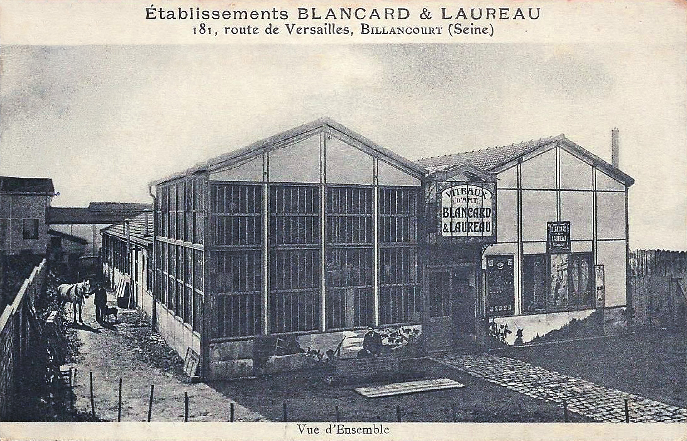 Blancard et Laureau, 181 route de Versailles