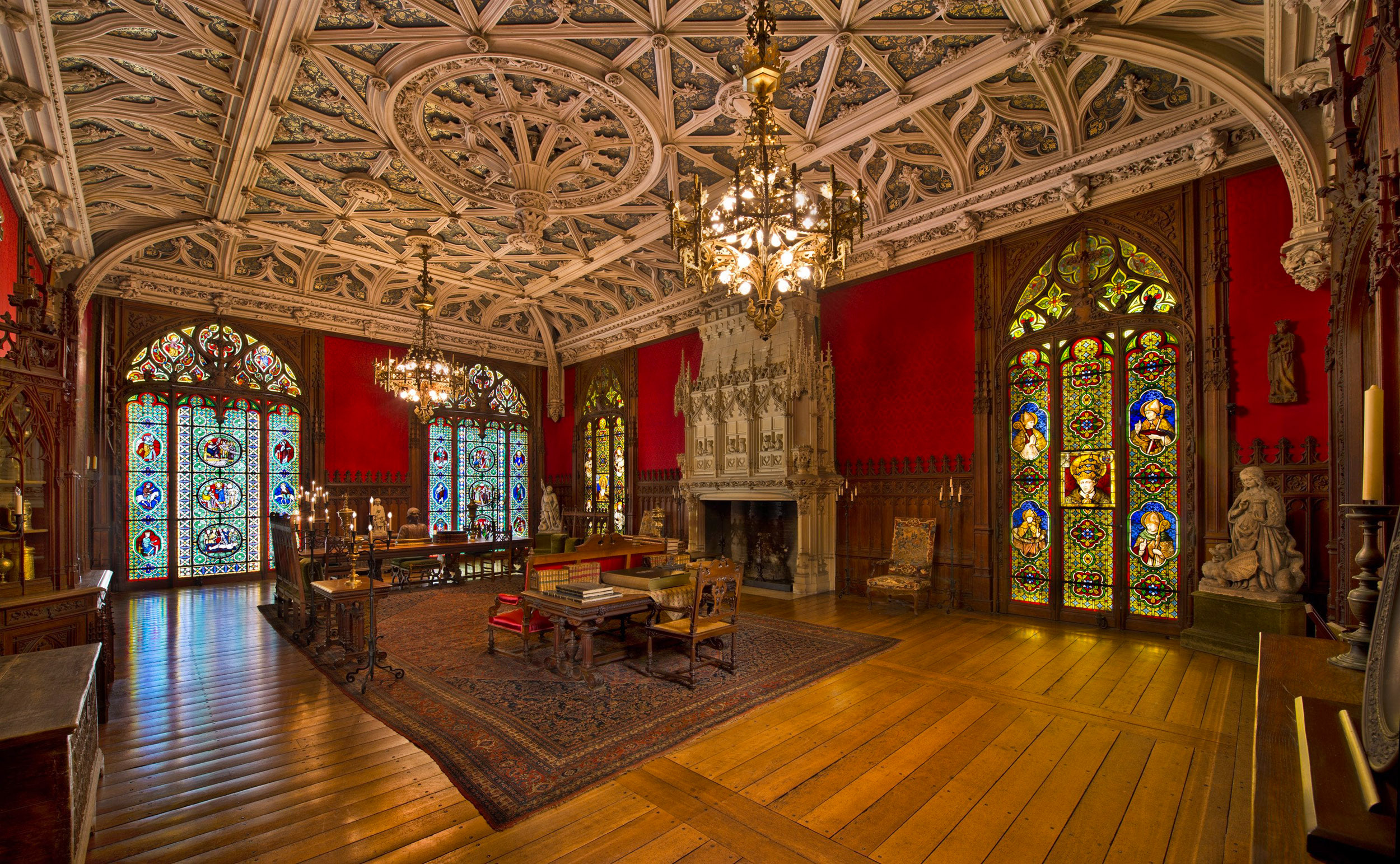 Marble house The Gothic Room