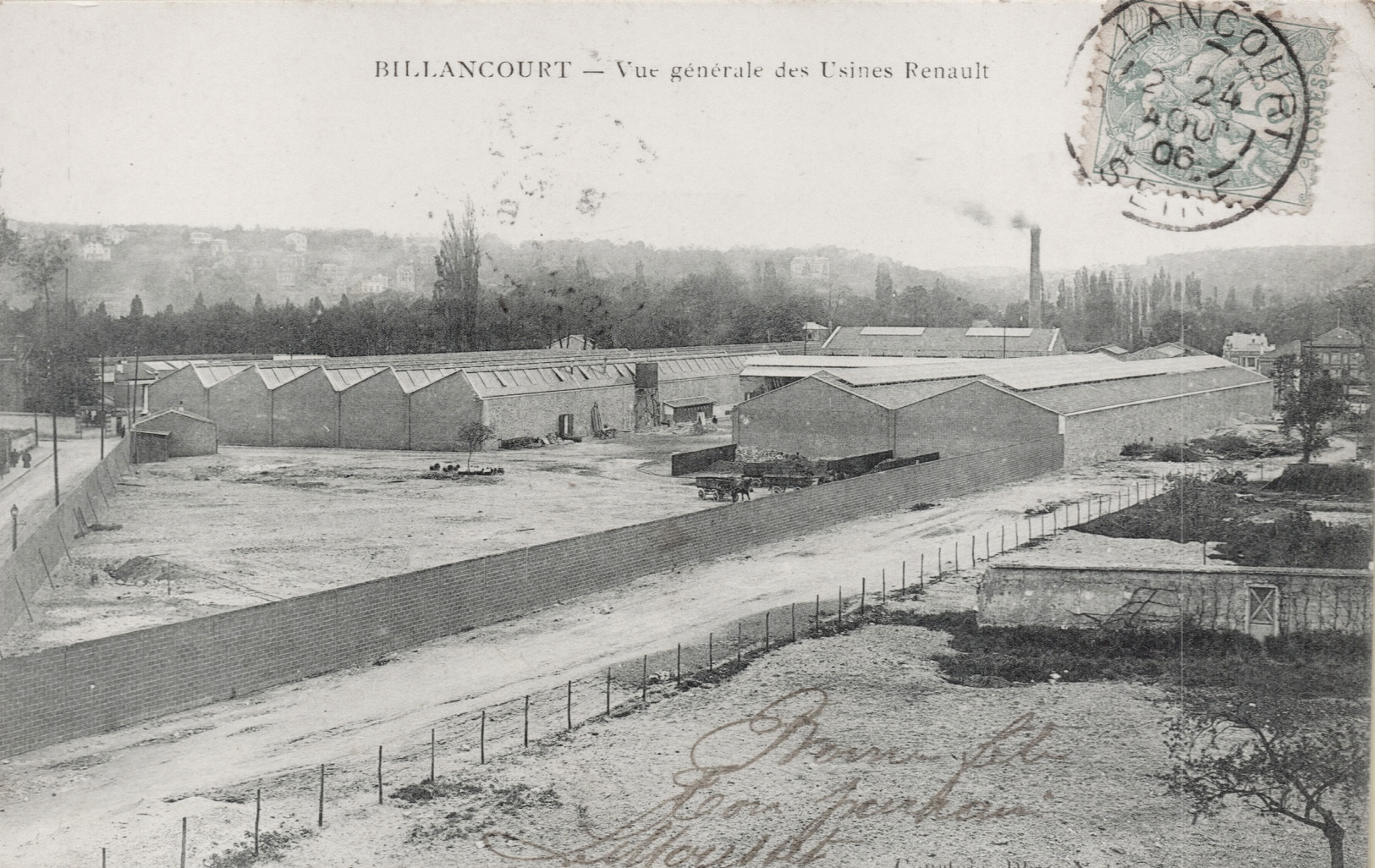 Renault sur l'îlot C 1905-1906