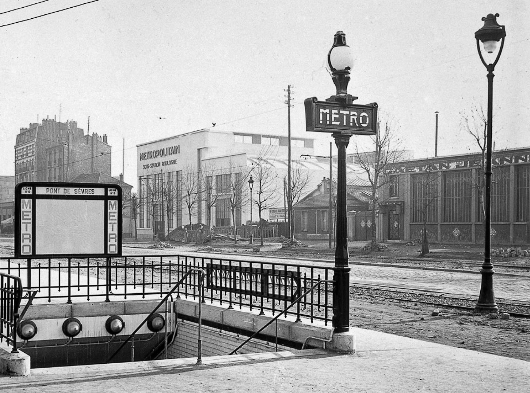 Station pont de Sèvres -1934_Marie de Paris