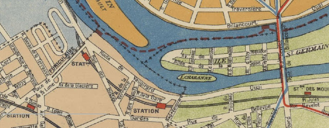 Plan ligne des Bateaux Parisiens