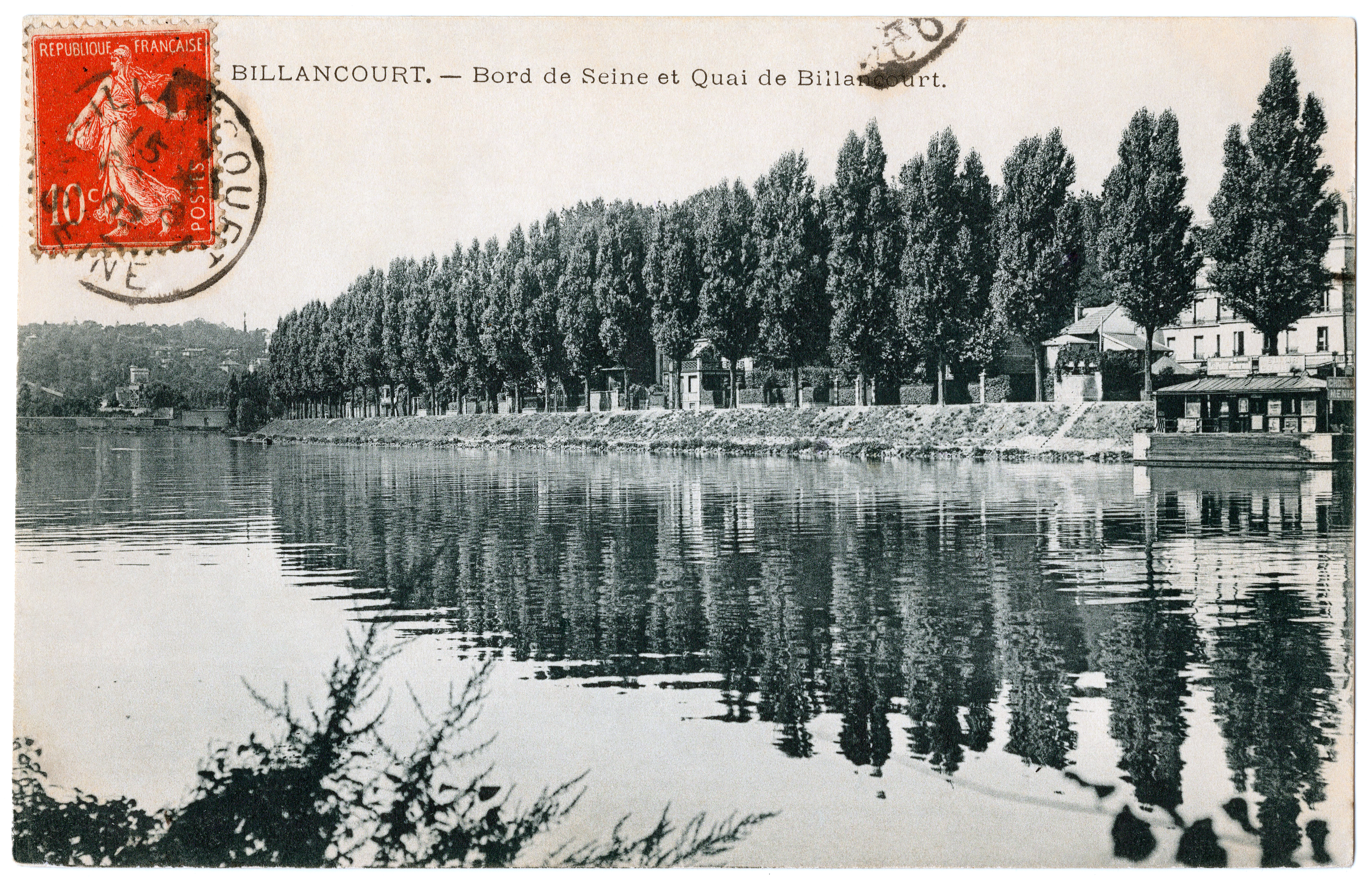 Vue depuis l'ile Saint-Germain