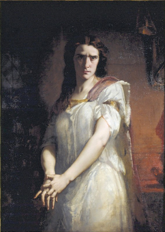 Rachel Felix dans Lady Macbeth Charles Louis Mûller 1849 -Musée d'Art et d'Histoire du Judaïsme