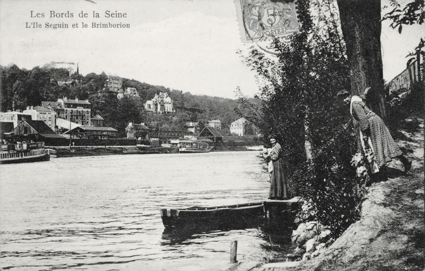 L'ile Seguin et le Brimborion de Meudon