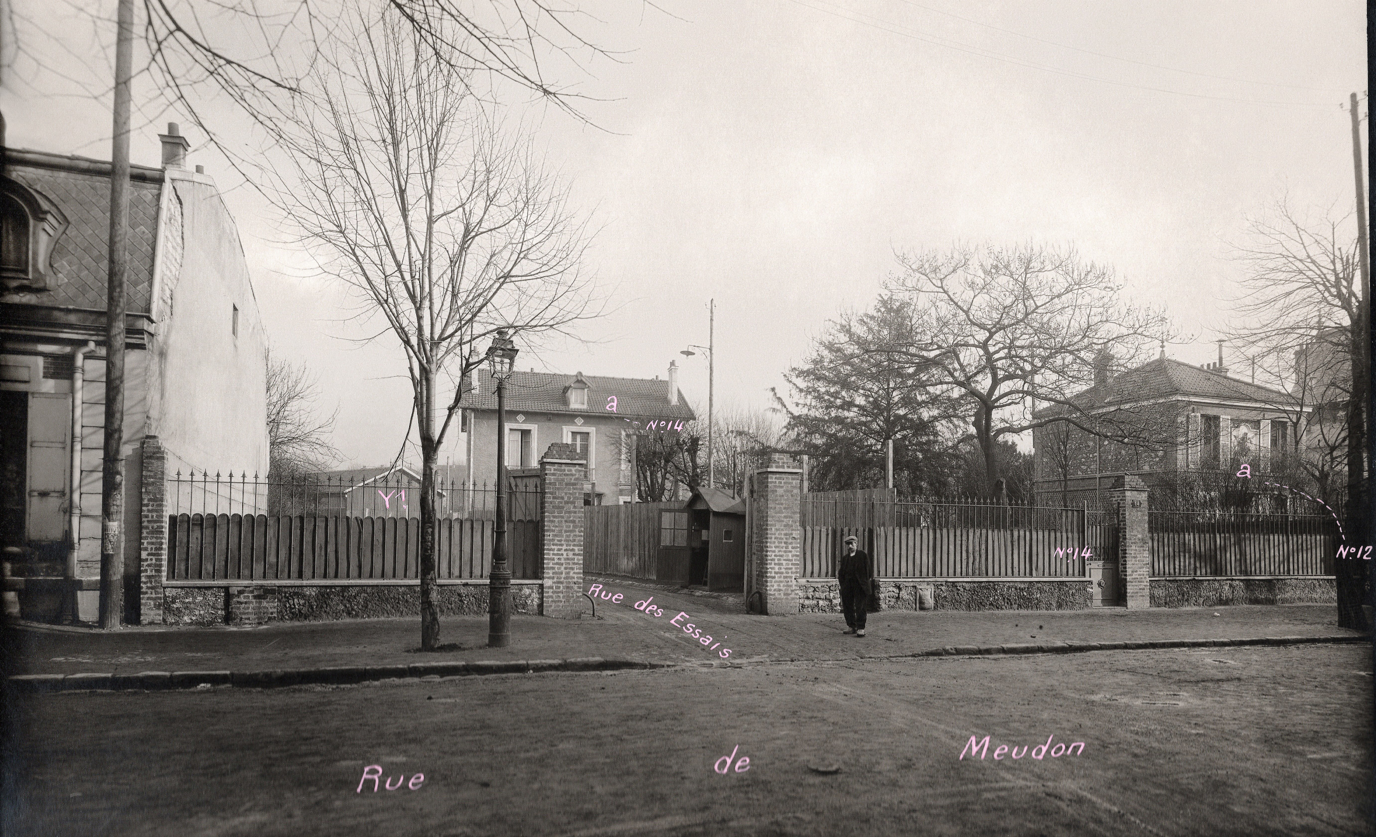 Rue de Meudon rue des essais vers 1920 20258 RH-opti-tags