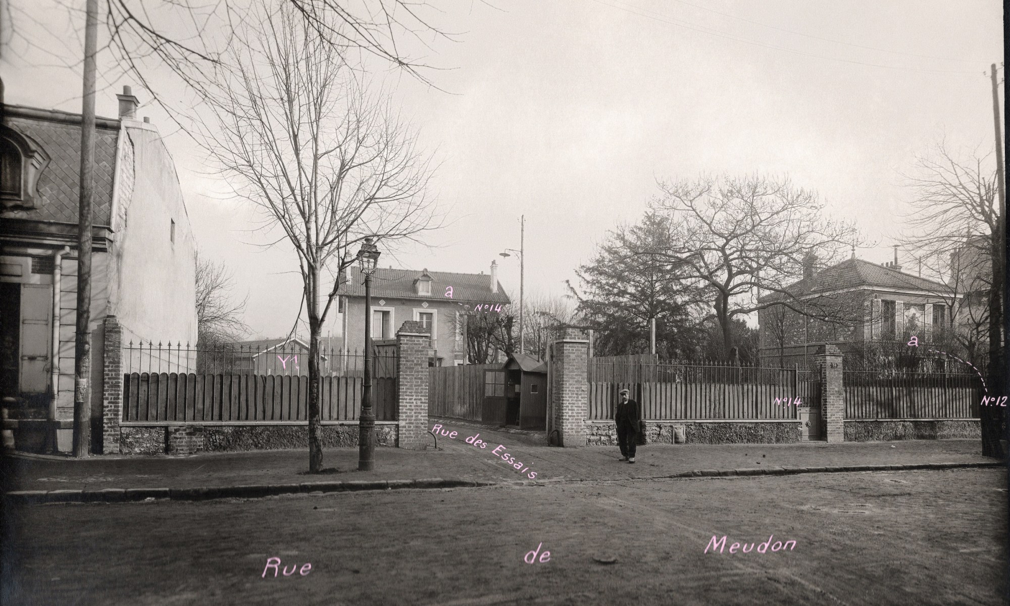 Rue de Meudon rue des essais vers 1920 20258 RH-opti-tags