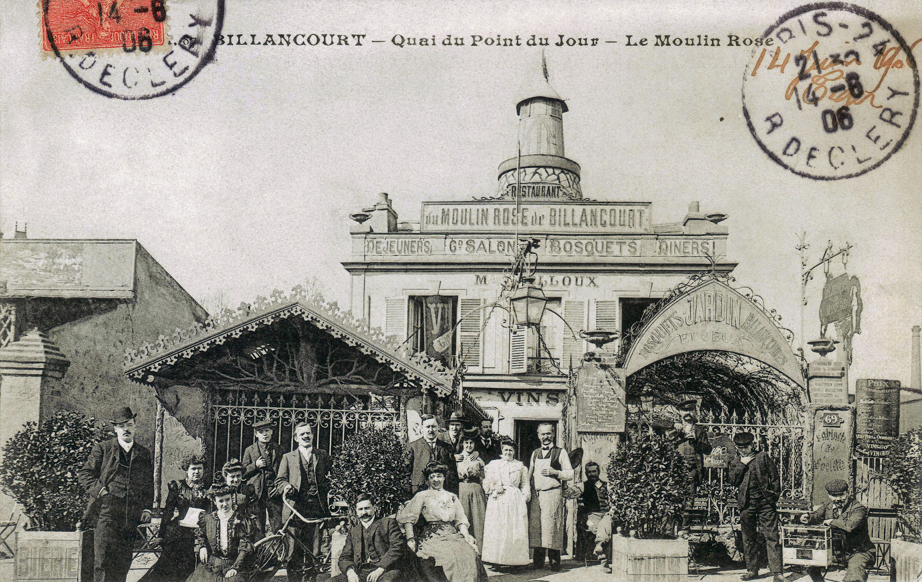 Quai du Point du Jour Moulin Rose Thierry Delmotte