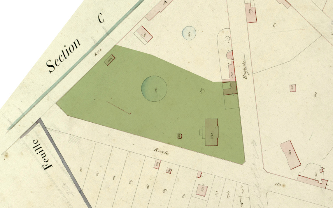 Cadastre 1860 D6 Villa Aussillous
