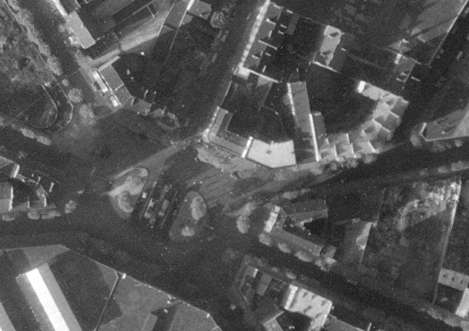 Les environs de la place Jules Guesde en 1956 - IGN