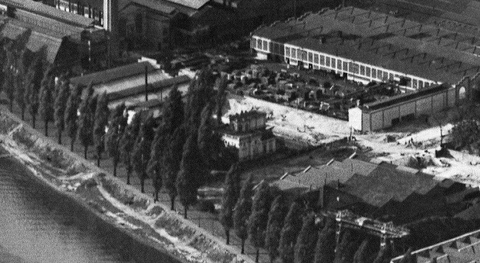 1919 zoom Photo aerienne villa Morel - IGN