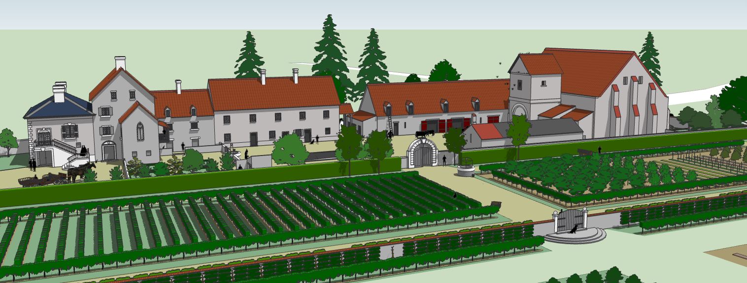 La ferme de Billancourt en 1782