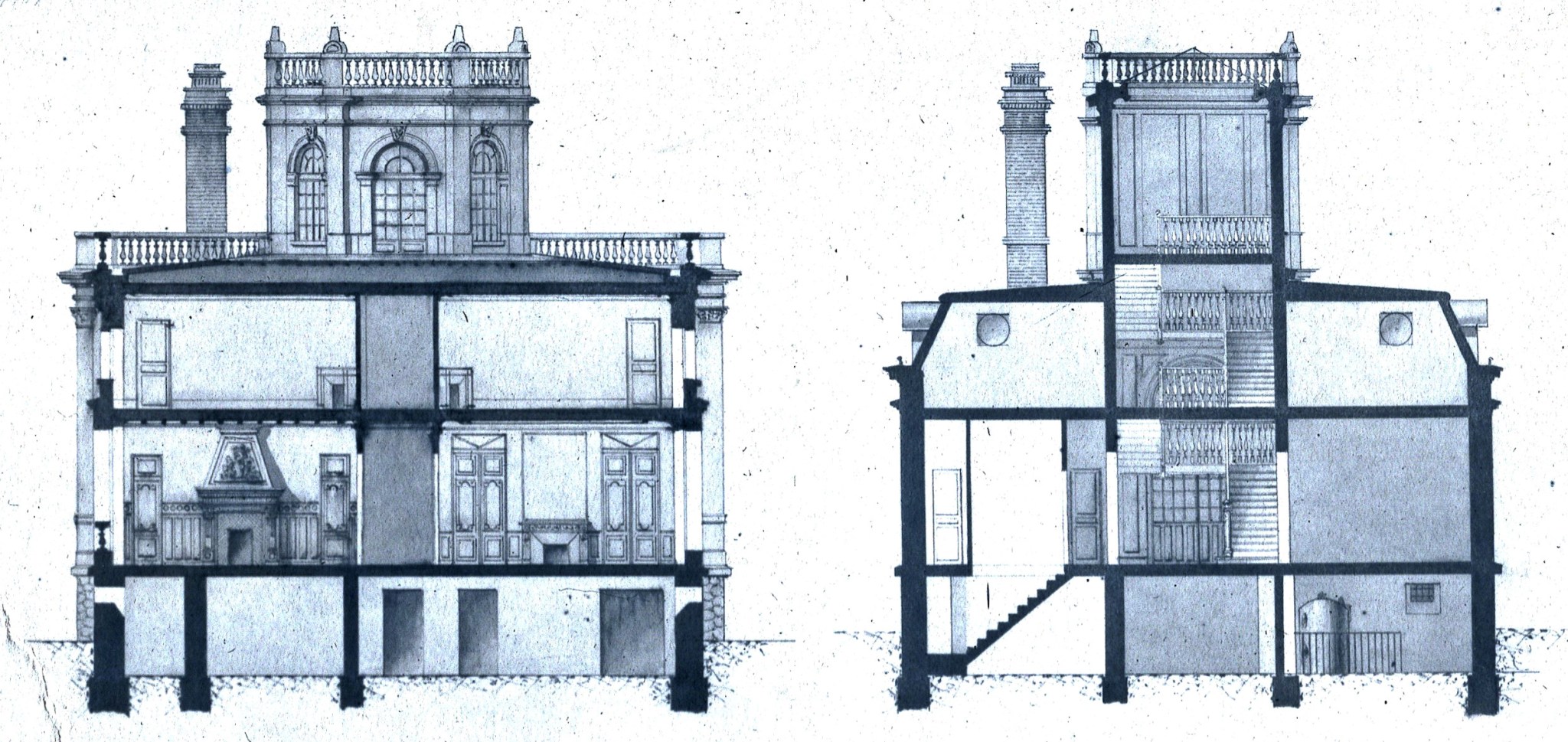 plans Villa Morel 1918 face RH