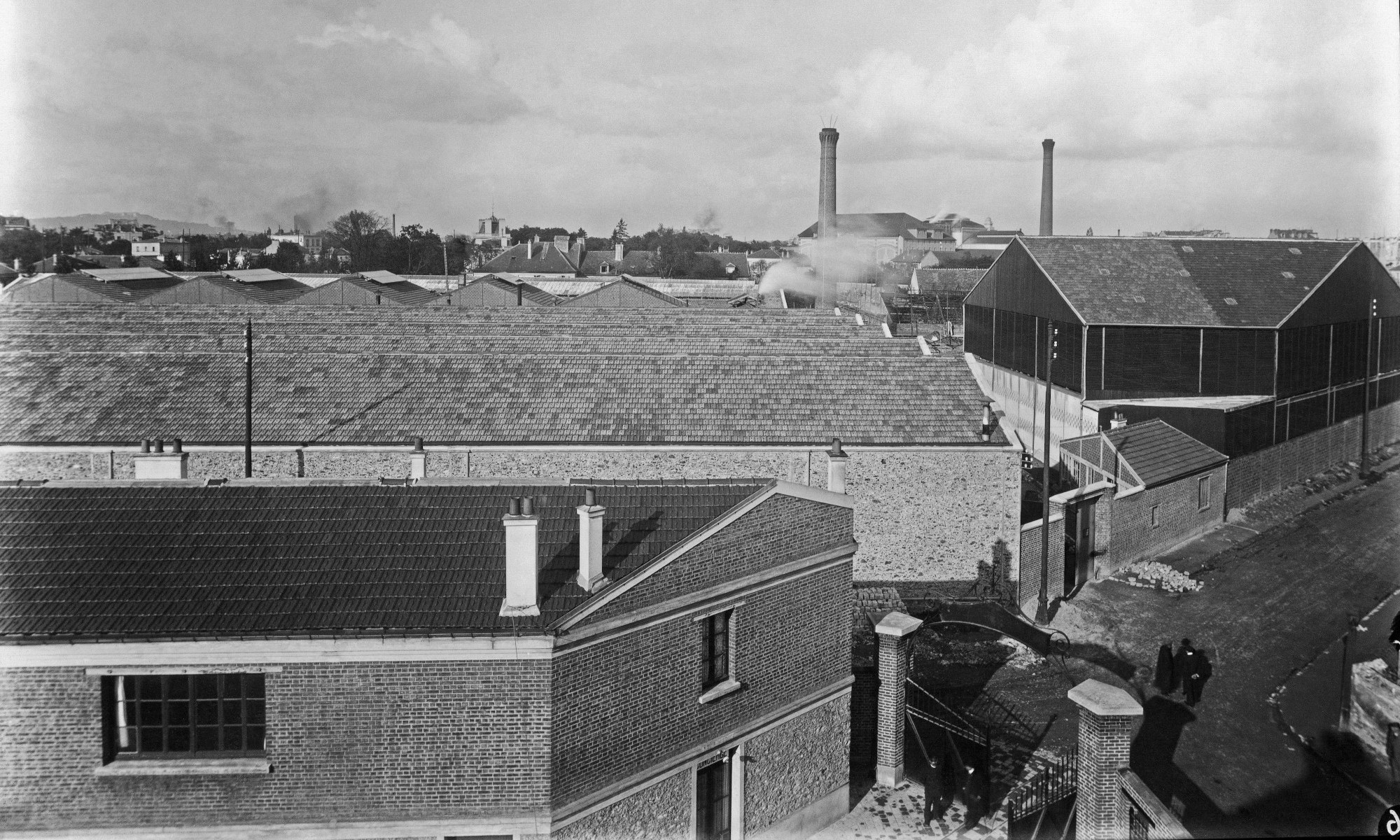 Usine Renault Frères vers 1905 Renault Histoire