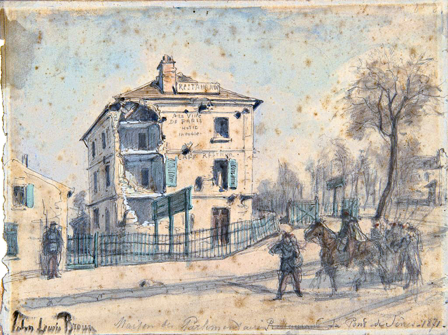 Hôtel A la Ville de Paris (futur Hôtel du Parlementaire)