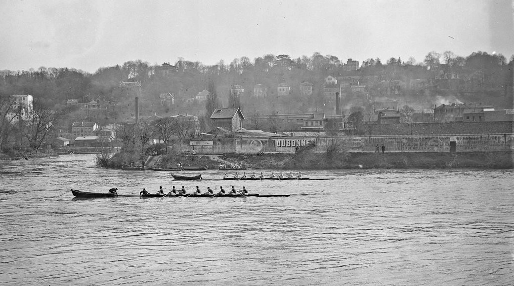 Ile Seguin aviron 1924 match_Rowing club de la Marne Agence_Rol
