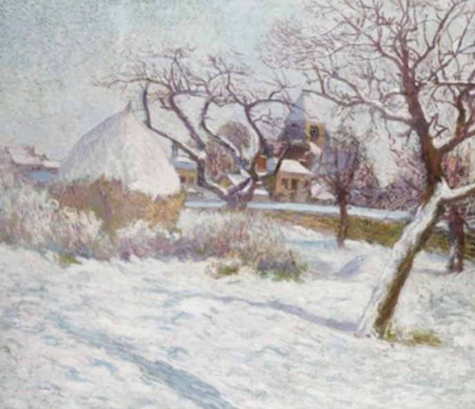Raphael Fountaine Soleil sur la neige