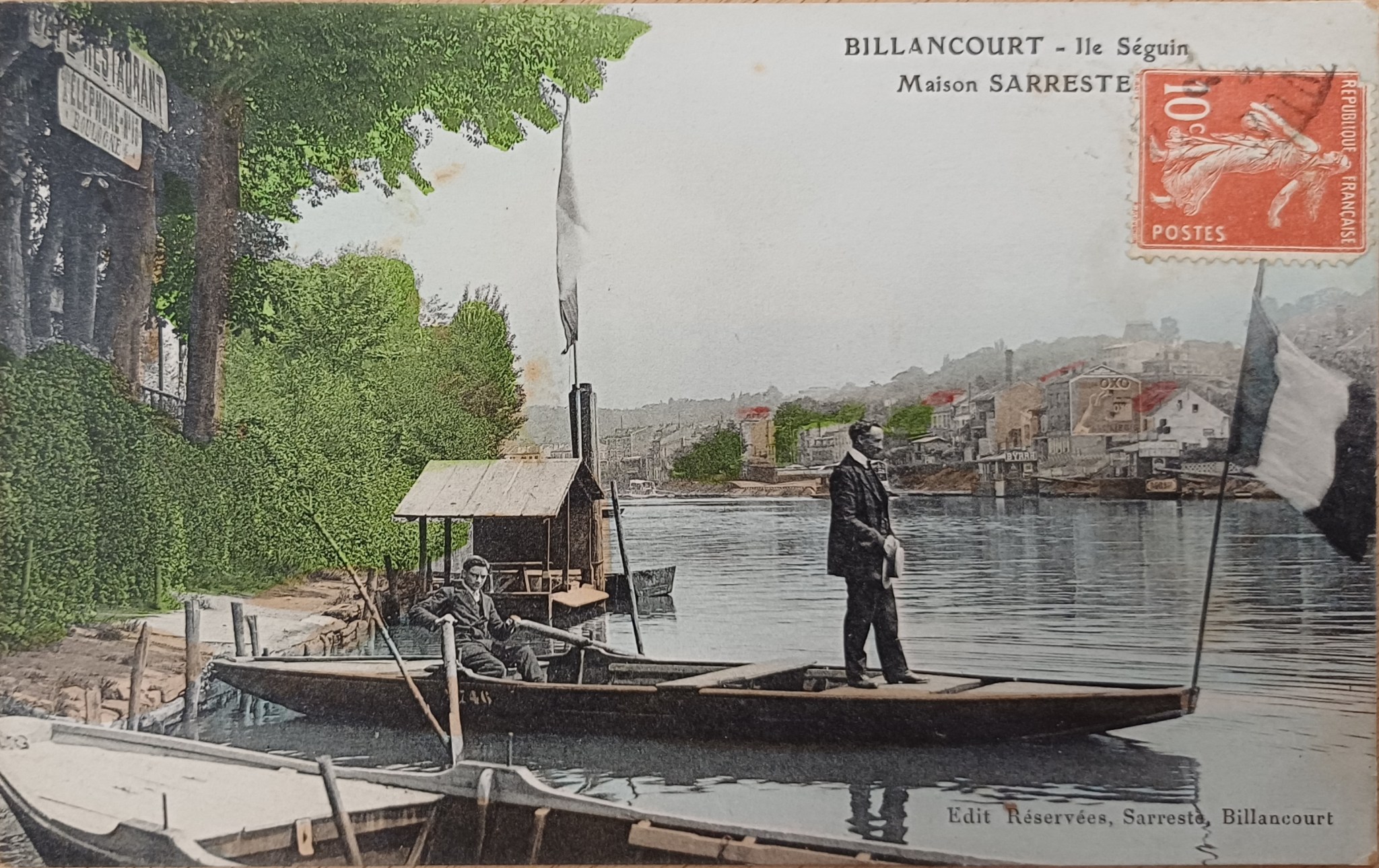 Ile Seguin Sarreste débarcadère - archBB