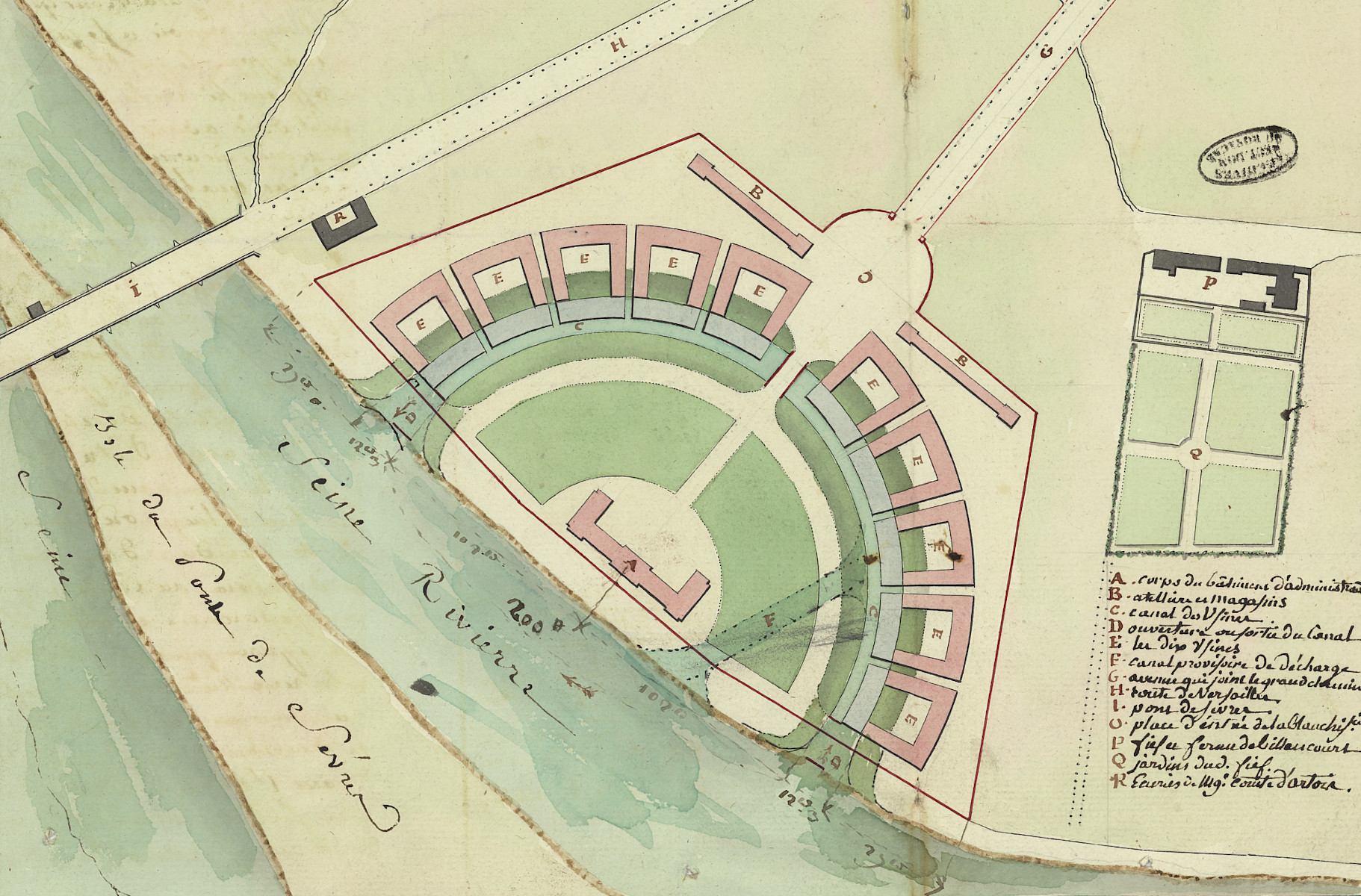 Blanchisserie Jean Riffé Archives Nationales. Q 1 1069