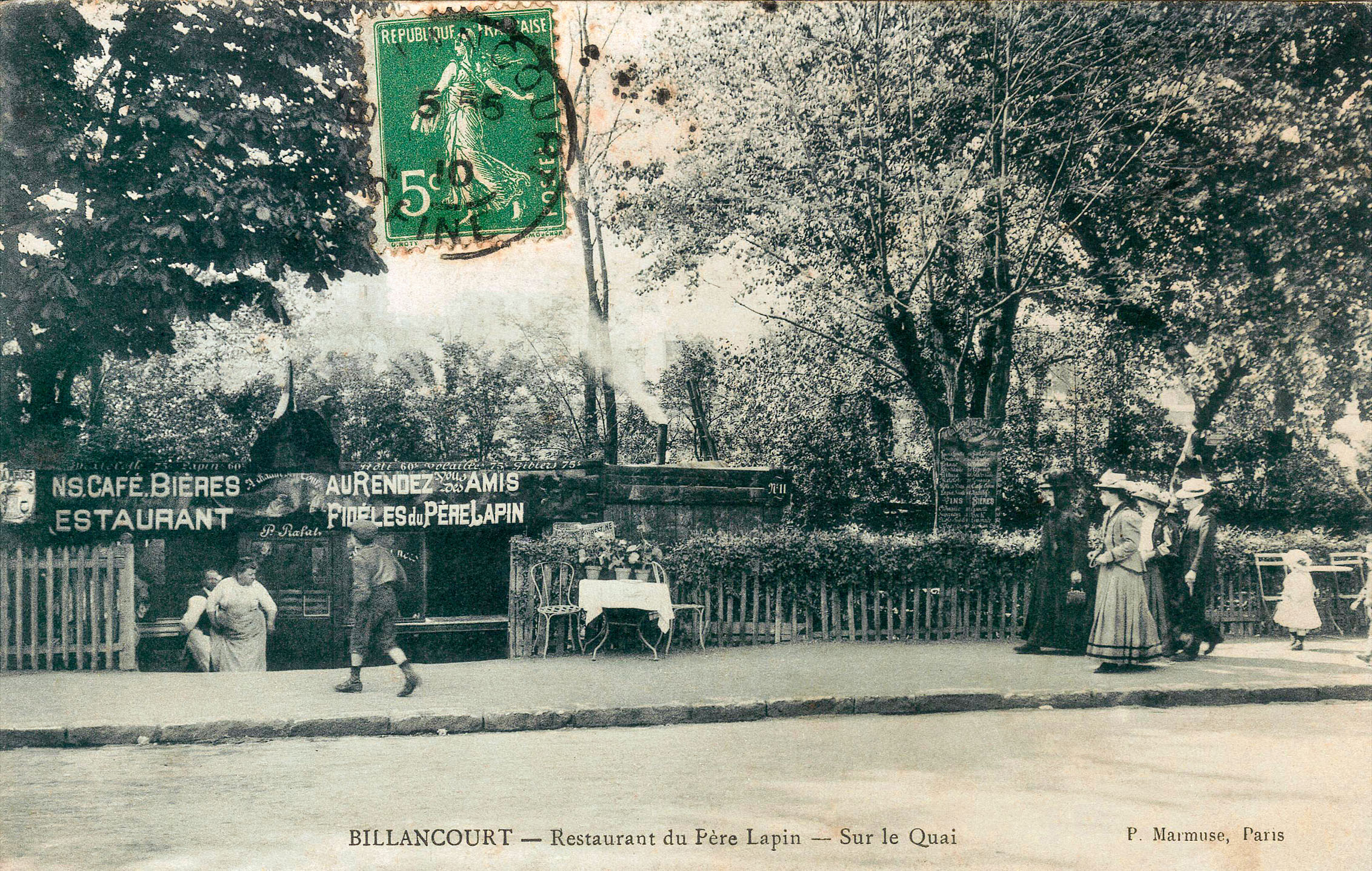 Quai du point du jour-Restaurant du père lapin-TD