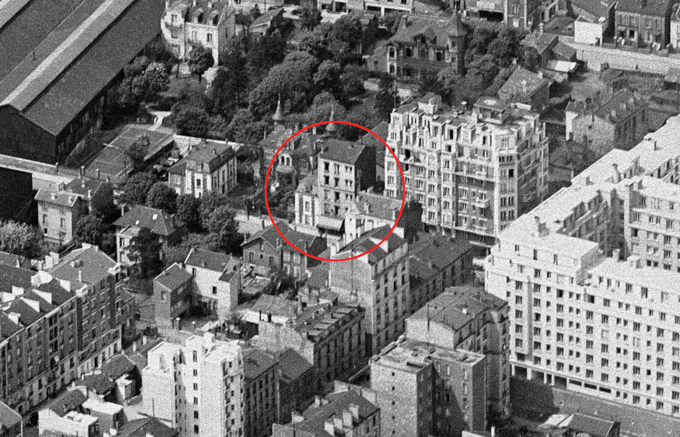 Serge Madoré 4 rue Heinrich 1932 photo aérienne IGN v2