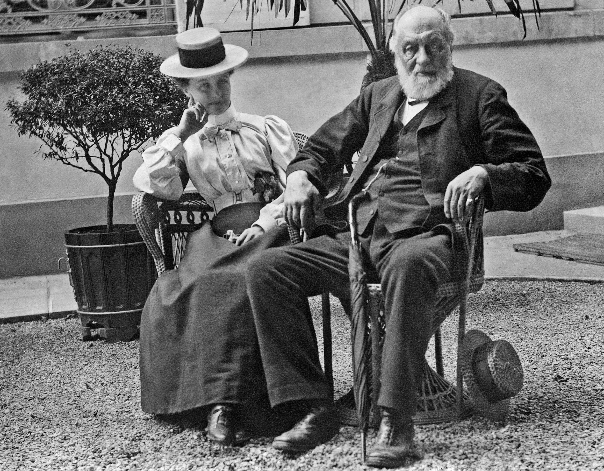 Thomas Taylor Fountaine et sa fille