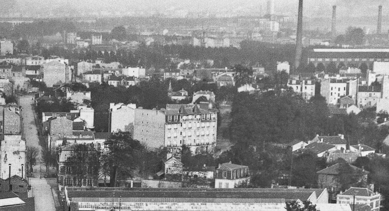 05-1912 - Panorama cheminée 4 Usine Renault