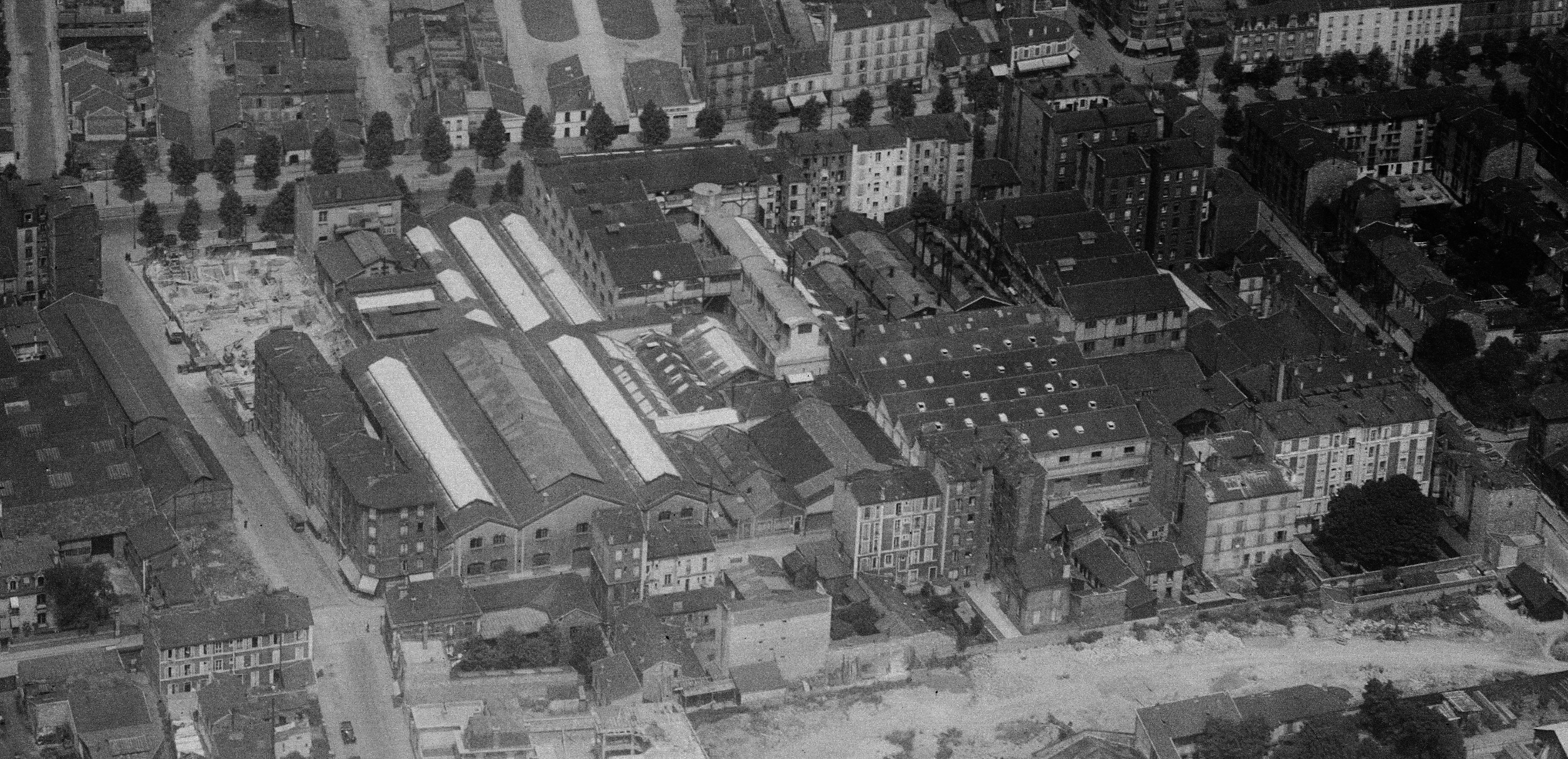 Usine Carnaud en 1928 - IGN