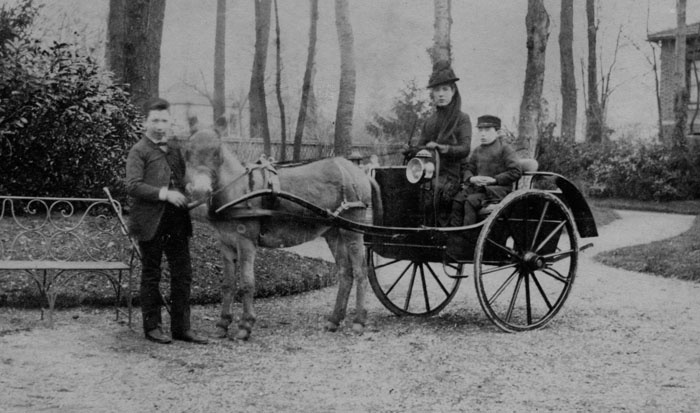 Louis Renault et sa mère RH