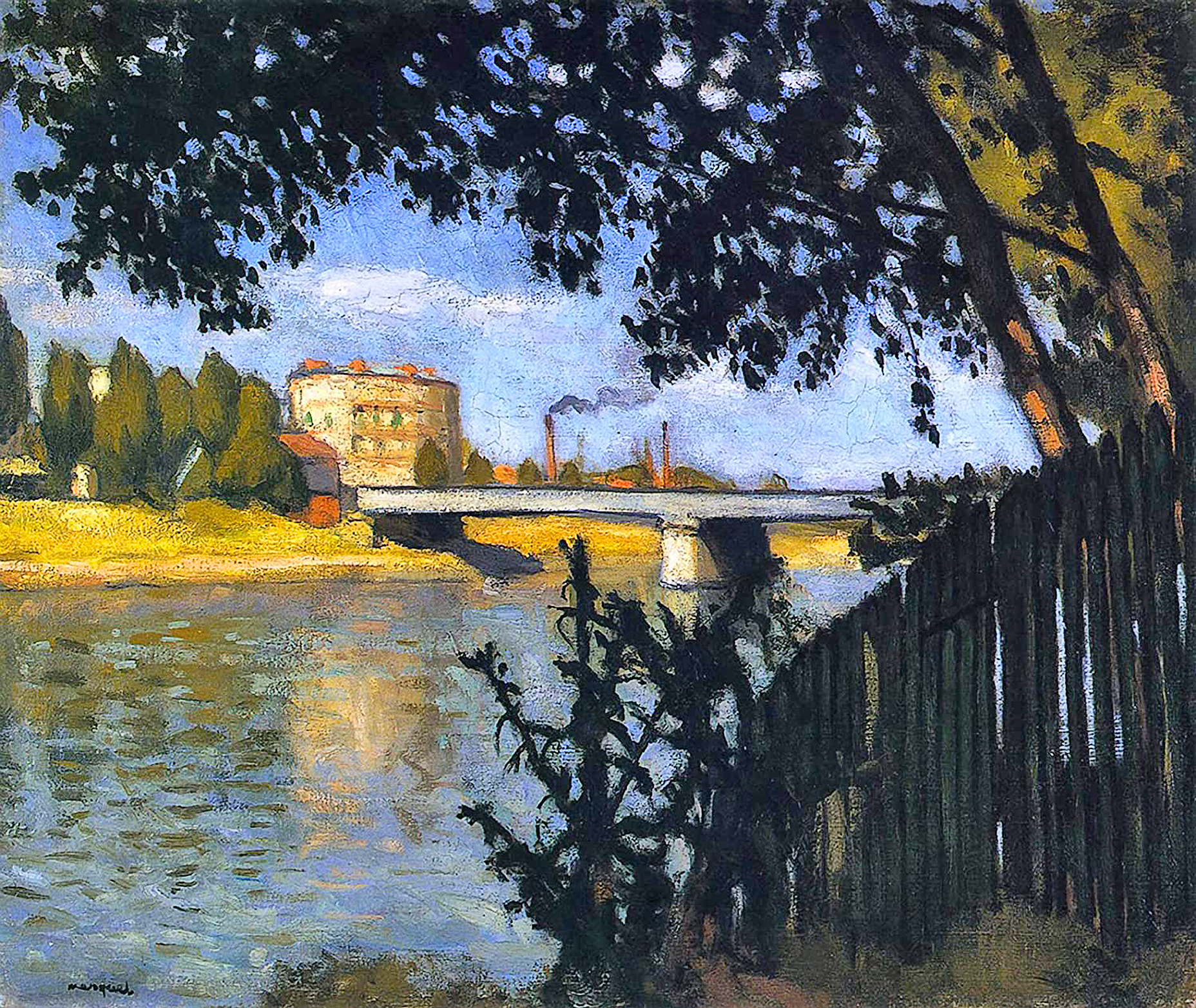 Albert Marquet le pont de Billancourt (1904)