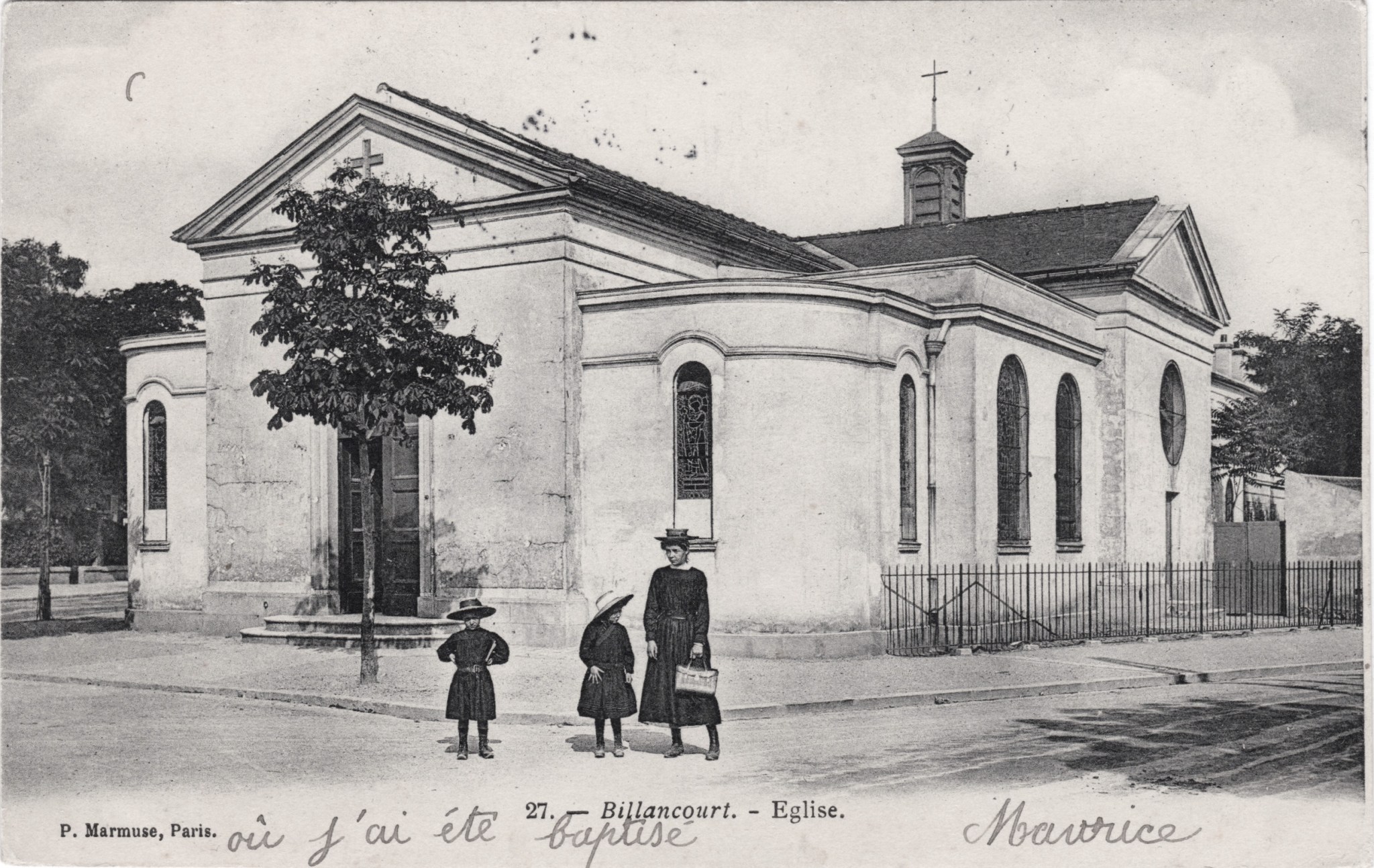 Eglise de Billancourt Steve Legere