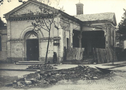 Eglise détruite 1943