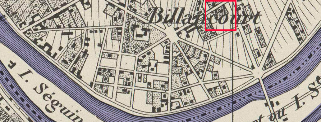 Carte du département de la Seine : n° 21, Sèvres, [ca 1870].