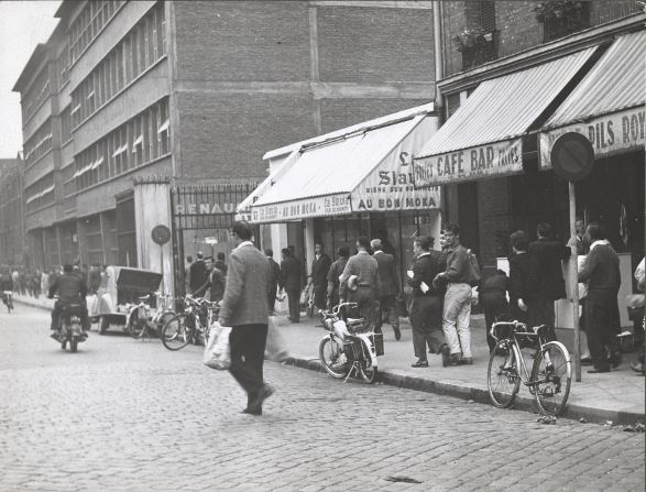 Avenue Emile Zola vers 1960