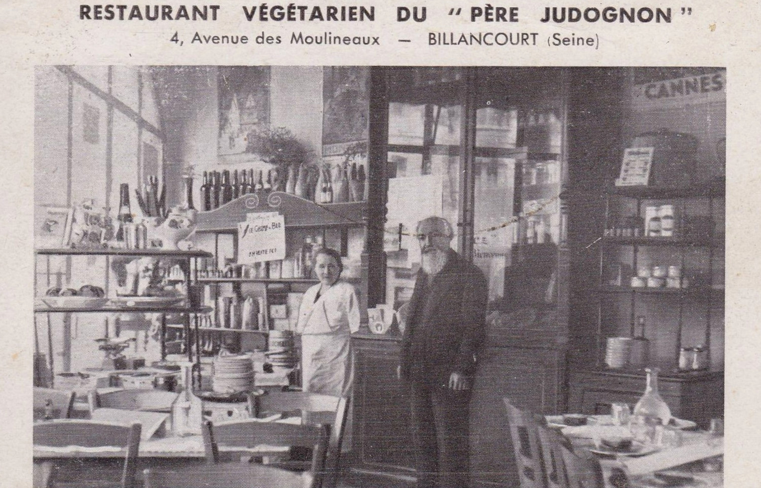 CPA Restaurant du Père Judognon -Delmotte