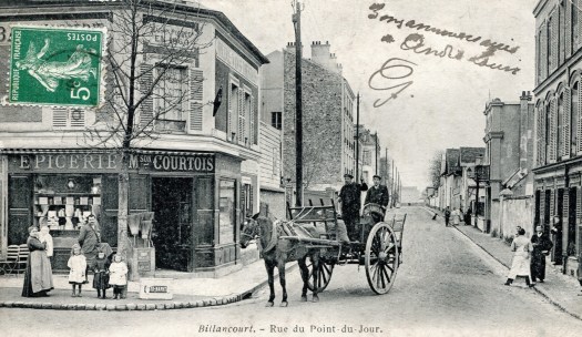 Jules Guesde rue du Point-du-Jour famille Courtois
