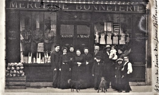 Rue du Point-du-Jour n°65 mercerie Venot-opti