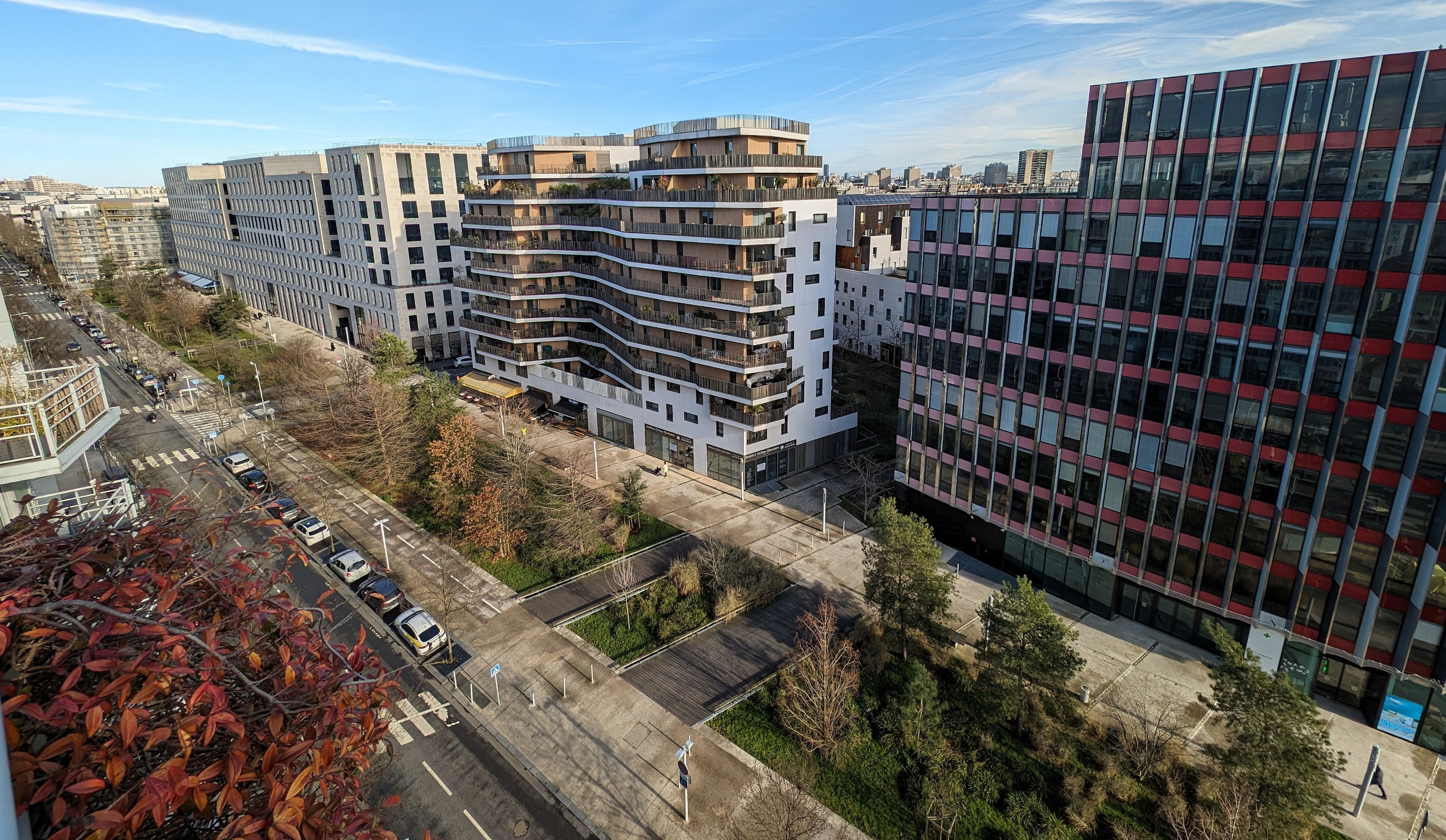 Avenue Emile Zola aujourd'hui