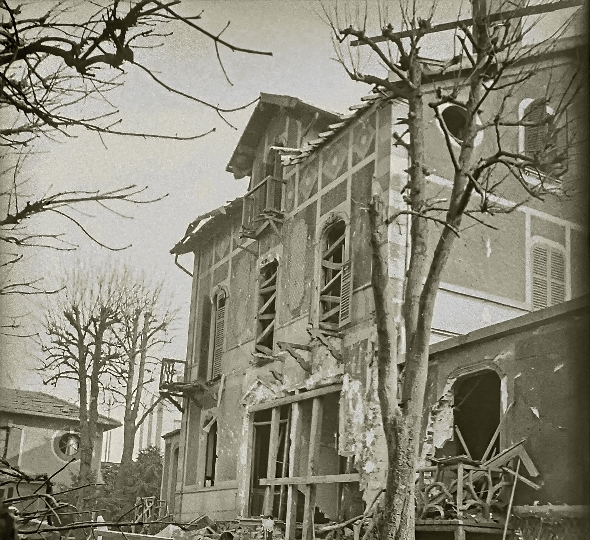 Bombardement 1942 Villa Boucher