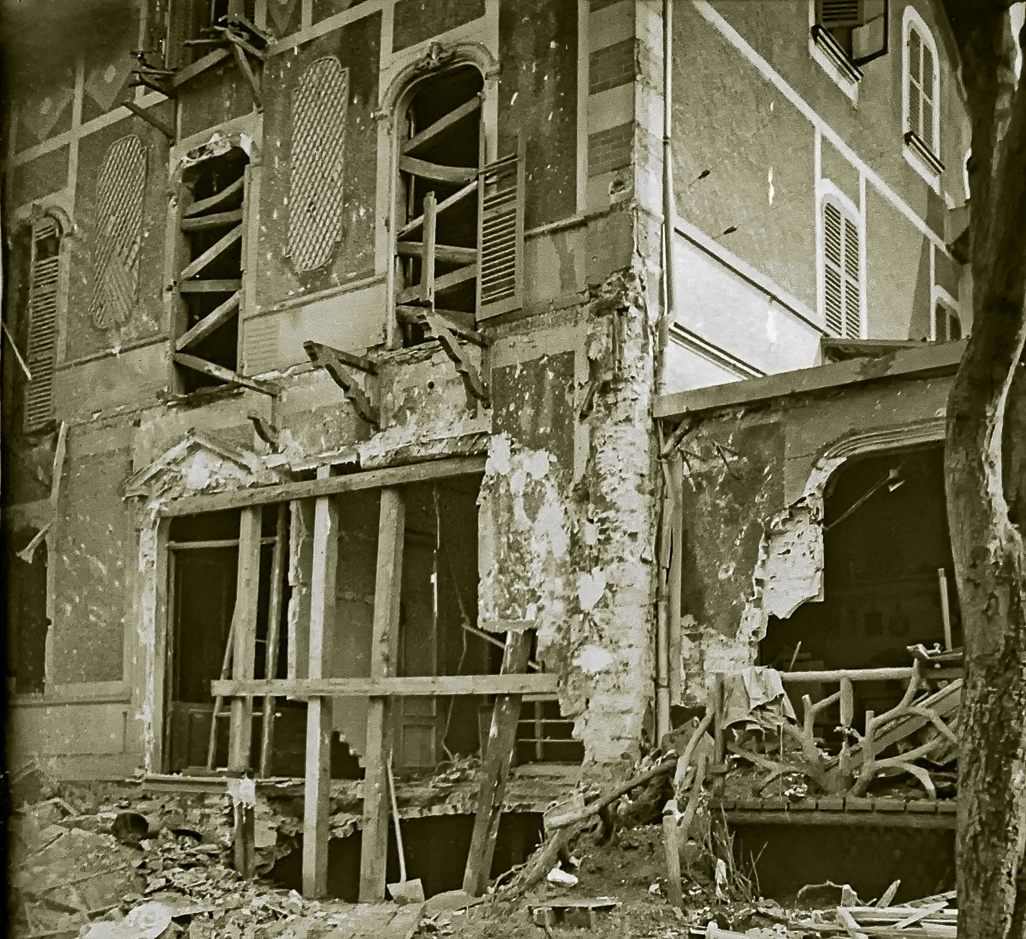 Bombardement 1942 Villa Boucher