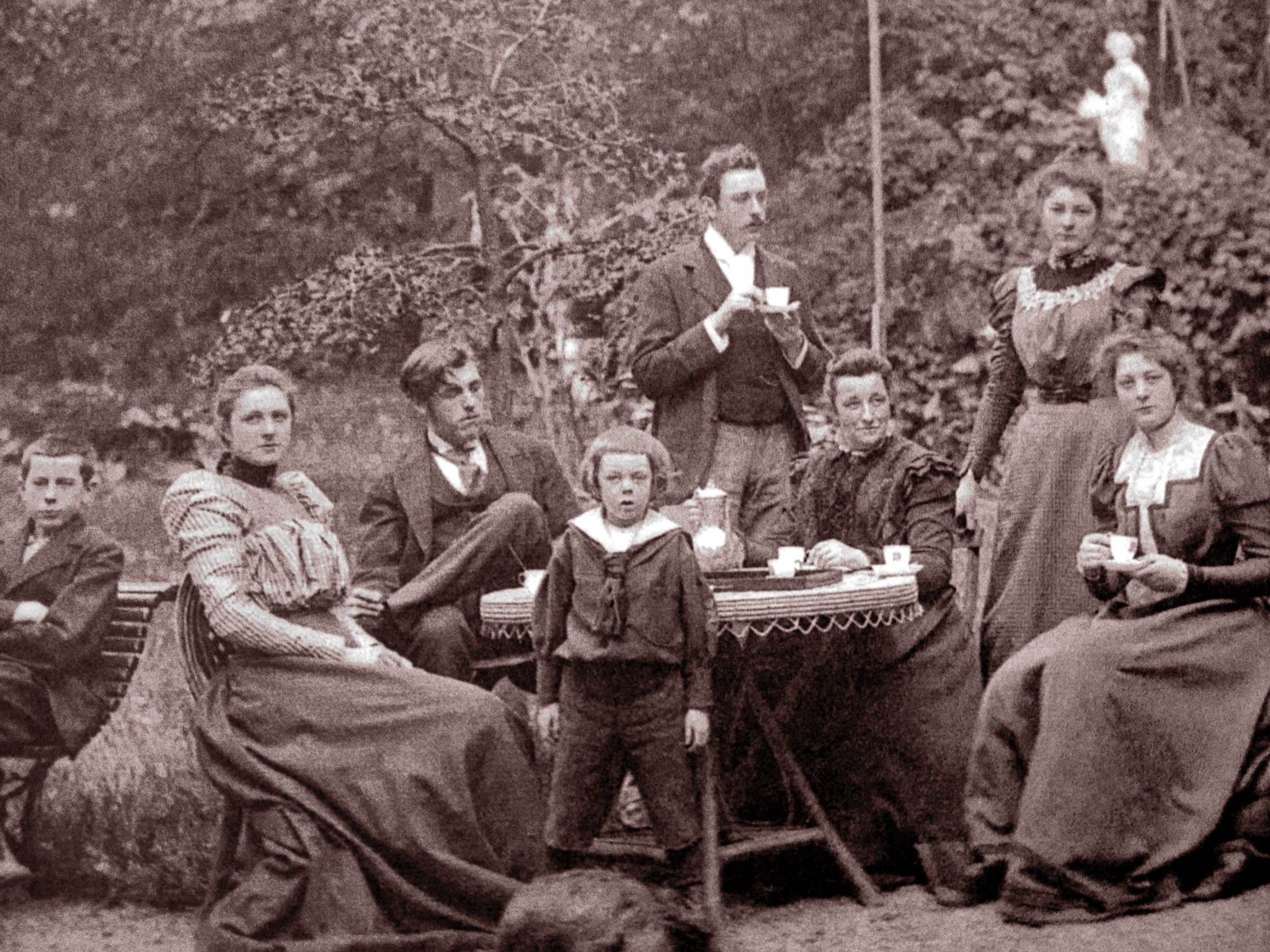 Famille Morgan rue Heyrault - Coll. Martin