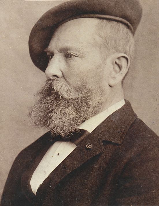 Portrait Alfred Sisley âgé