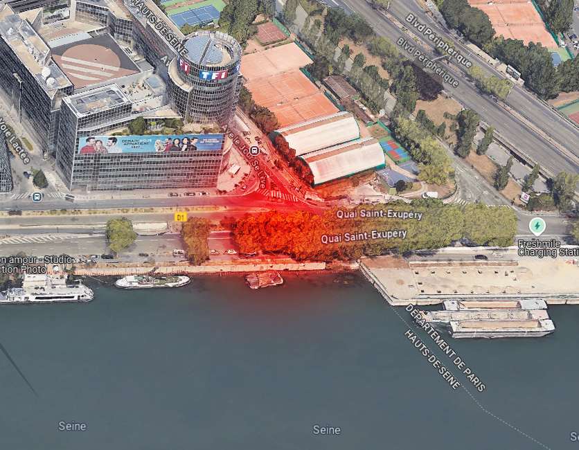 02 Quai du Point du Jour-Google map_2024