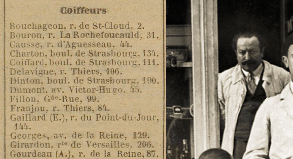 Bouchageon annuaire 1918