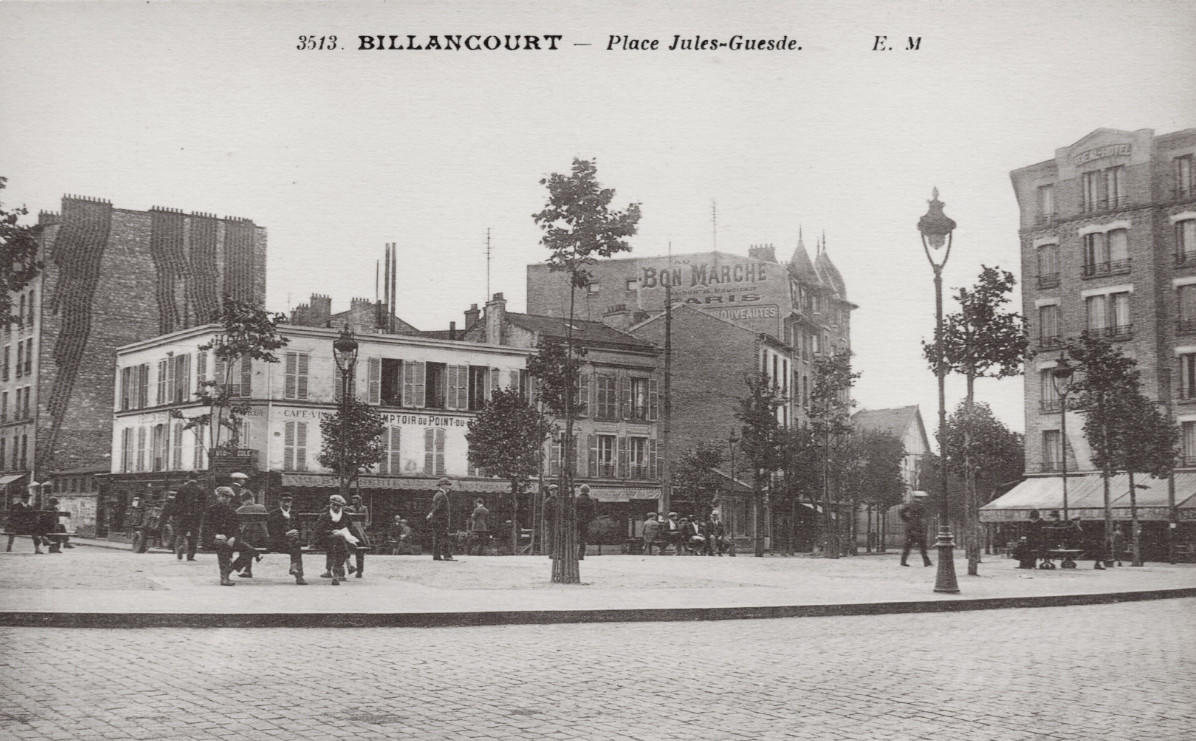 Place Jules Guesde dans les années 30
