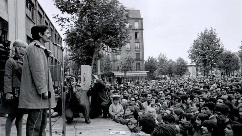 Place Nationale Jules Guesde Jean Ferrat mai 1968