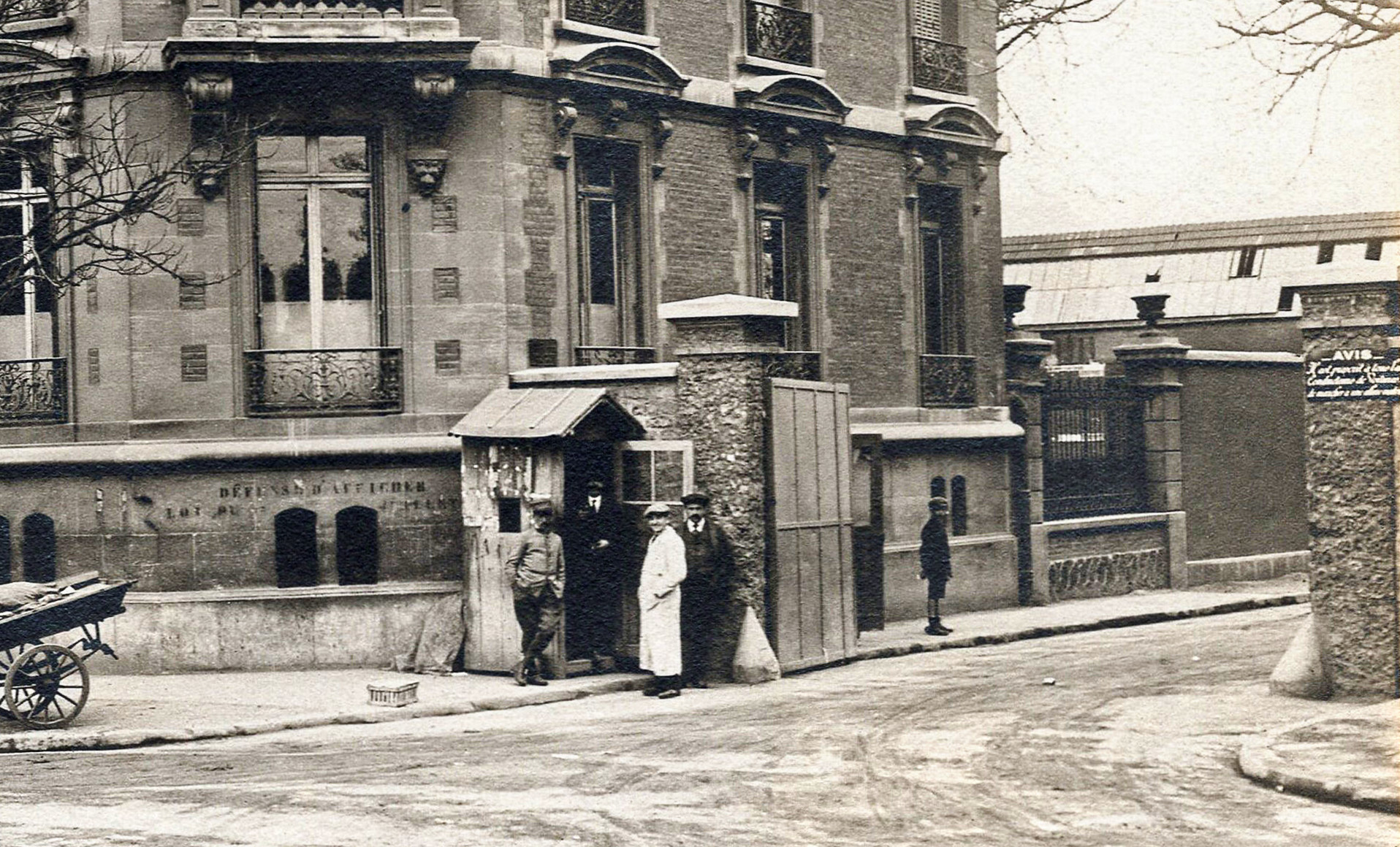 Barrière de la place Nationale 1918 RH
