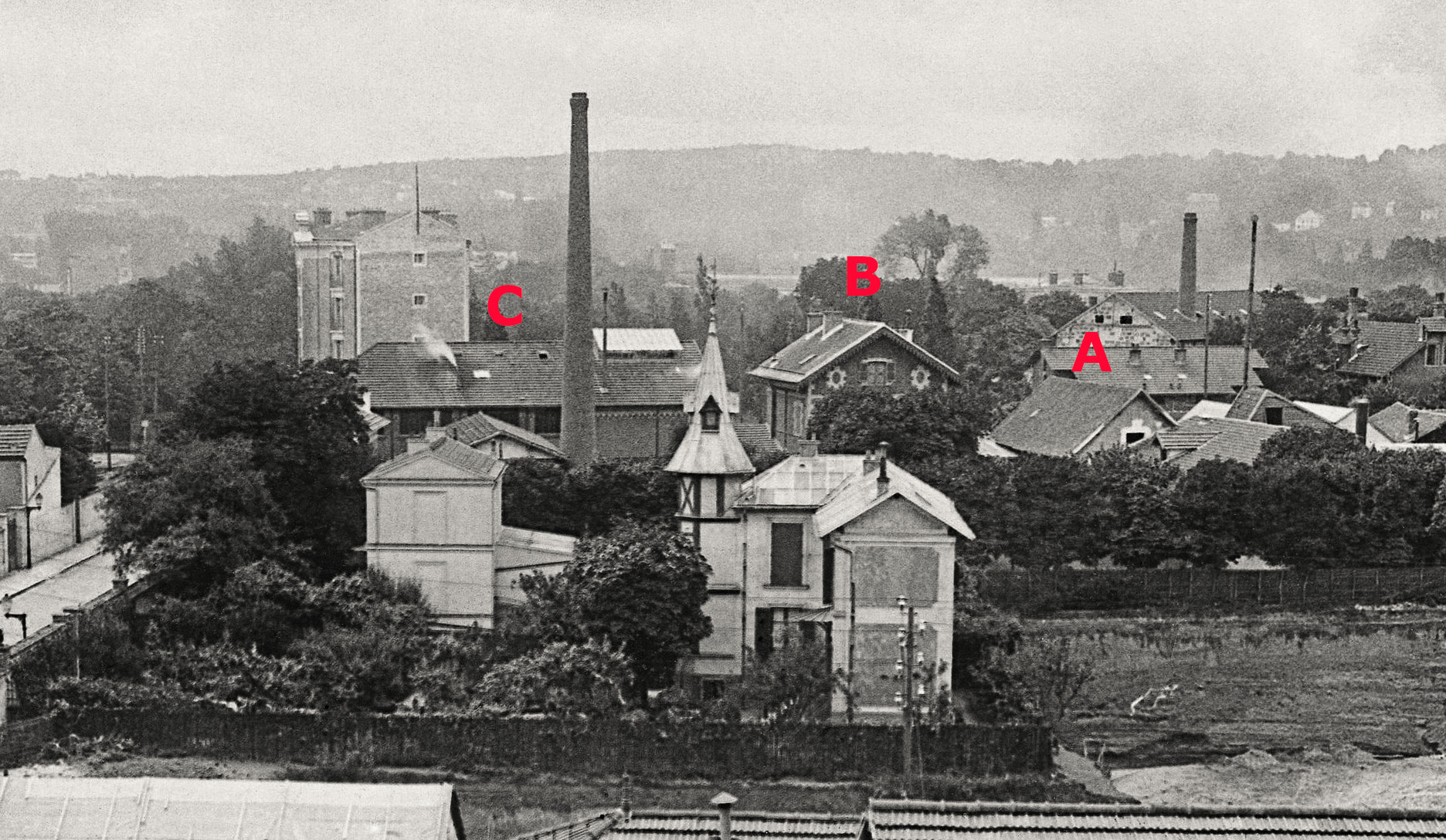 Ancienne ferme anglaise en 1905