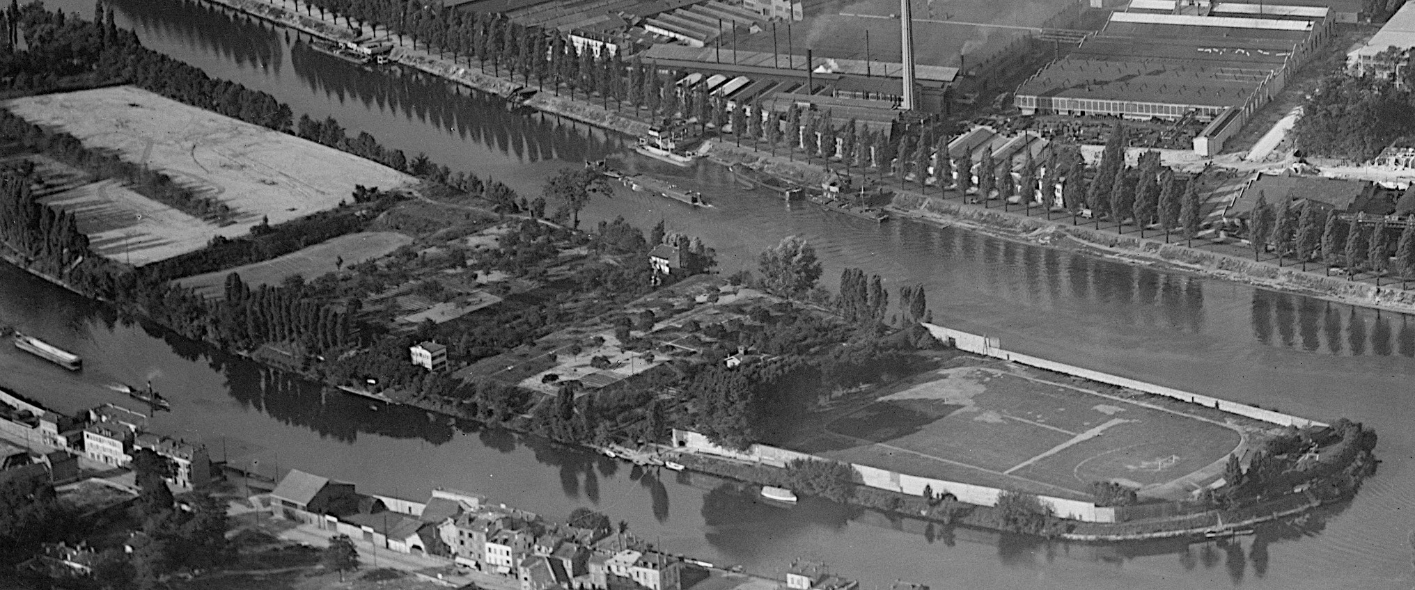 Ile Seguin 25 septembre 1919 - IGN