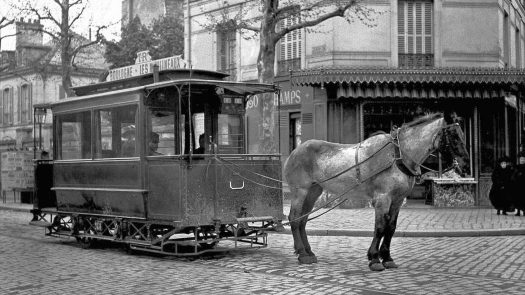 Ligne TR tramway hippomobile